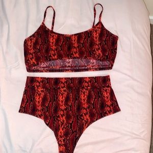 Snakeskin iheartraves set!